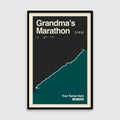 Grandma's Marathon Personalized Race Print