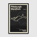 Pittsburgh Marathon (+Half Marathon) Personalized Race Print