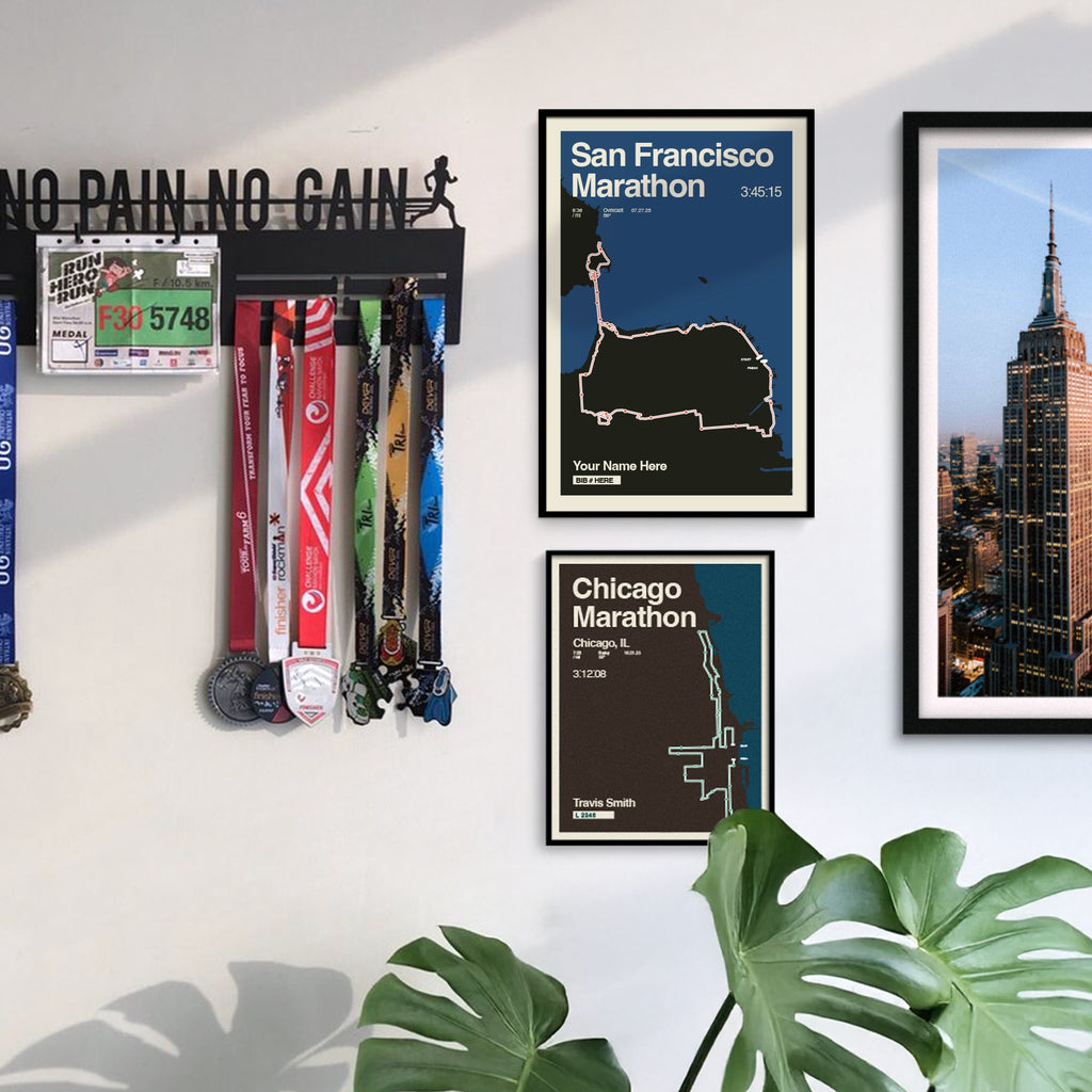 San Francisco Marathon Personalized Race Print