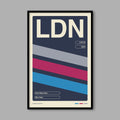 Personalized London World Major Race Poster