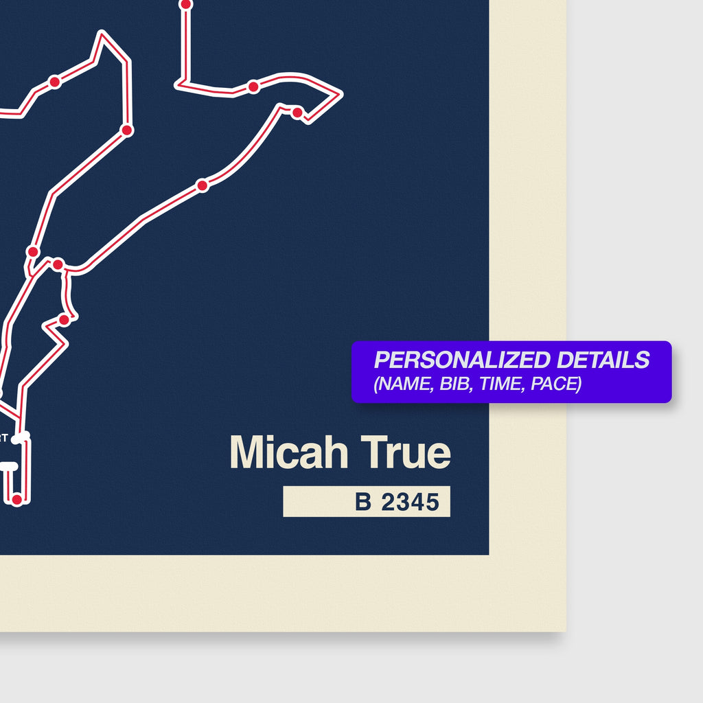 Air Force Marathon Personalized Race Poster