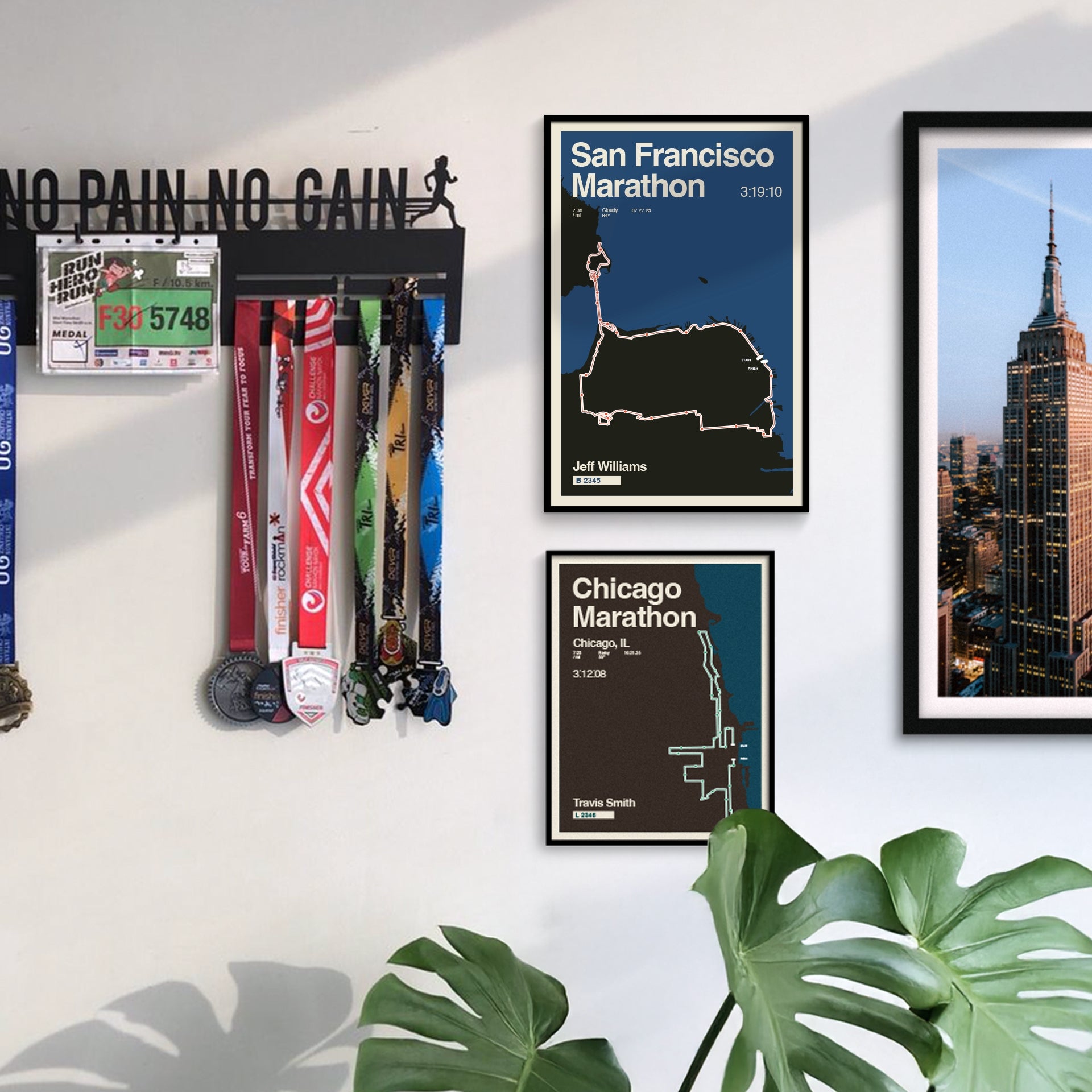 San Francisco Marathon Personalized Race Poster