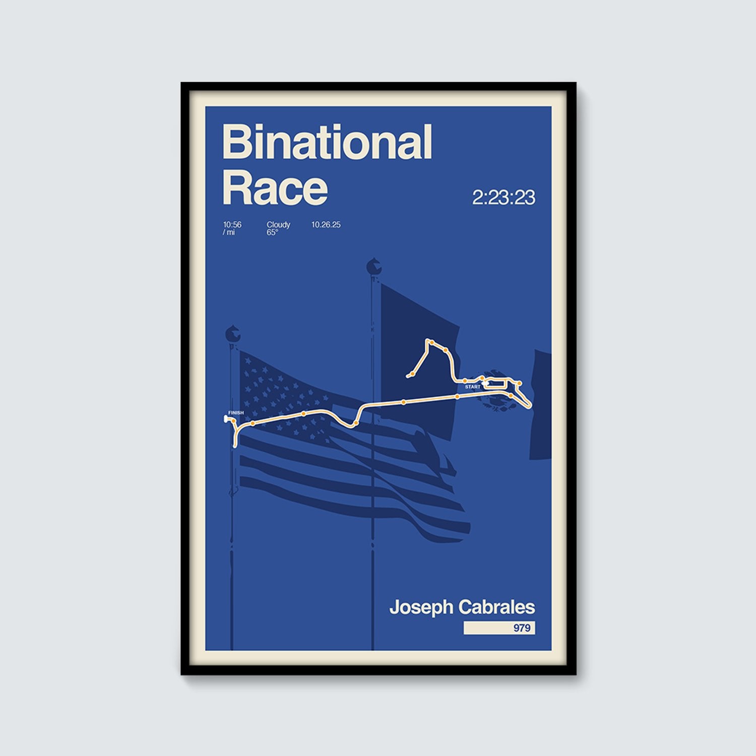 Custom Trackstar Print (Any Race)