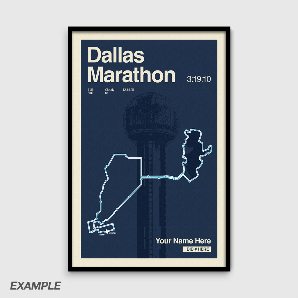 Custom Trackstar Print (Any Race)
