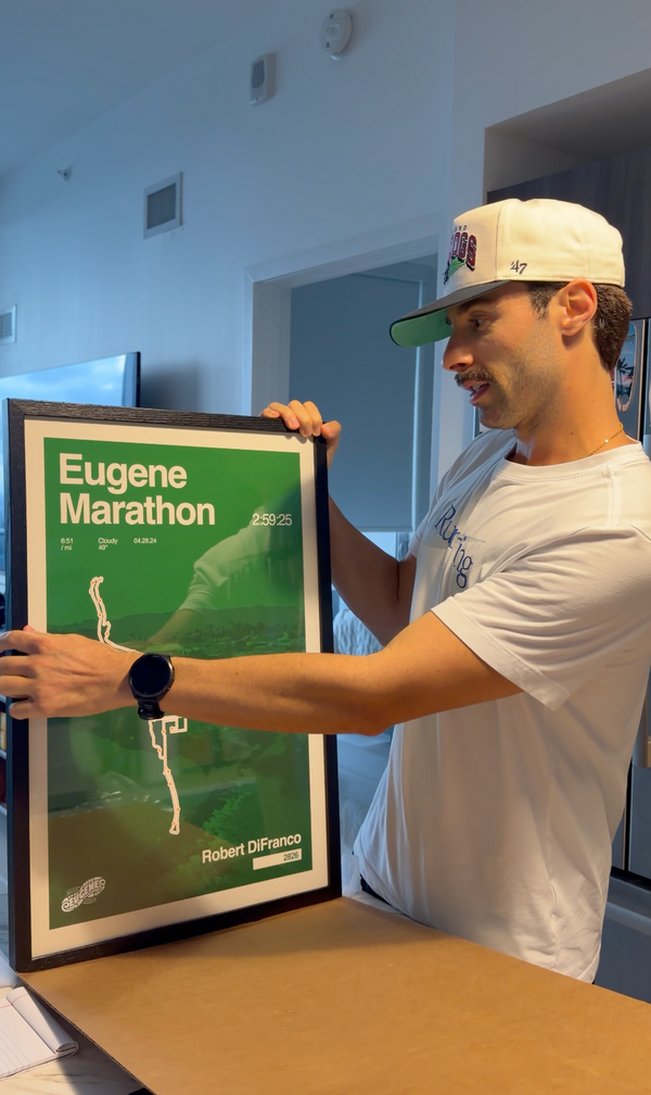 Marathon finisher