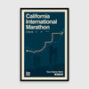 California International Marathon (CIM) Personalized Race Print