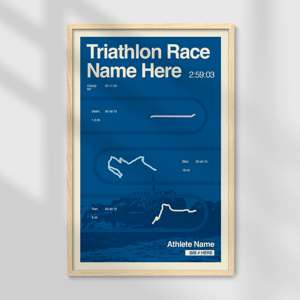 Custom Triathlon Print