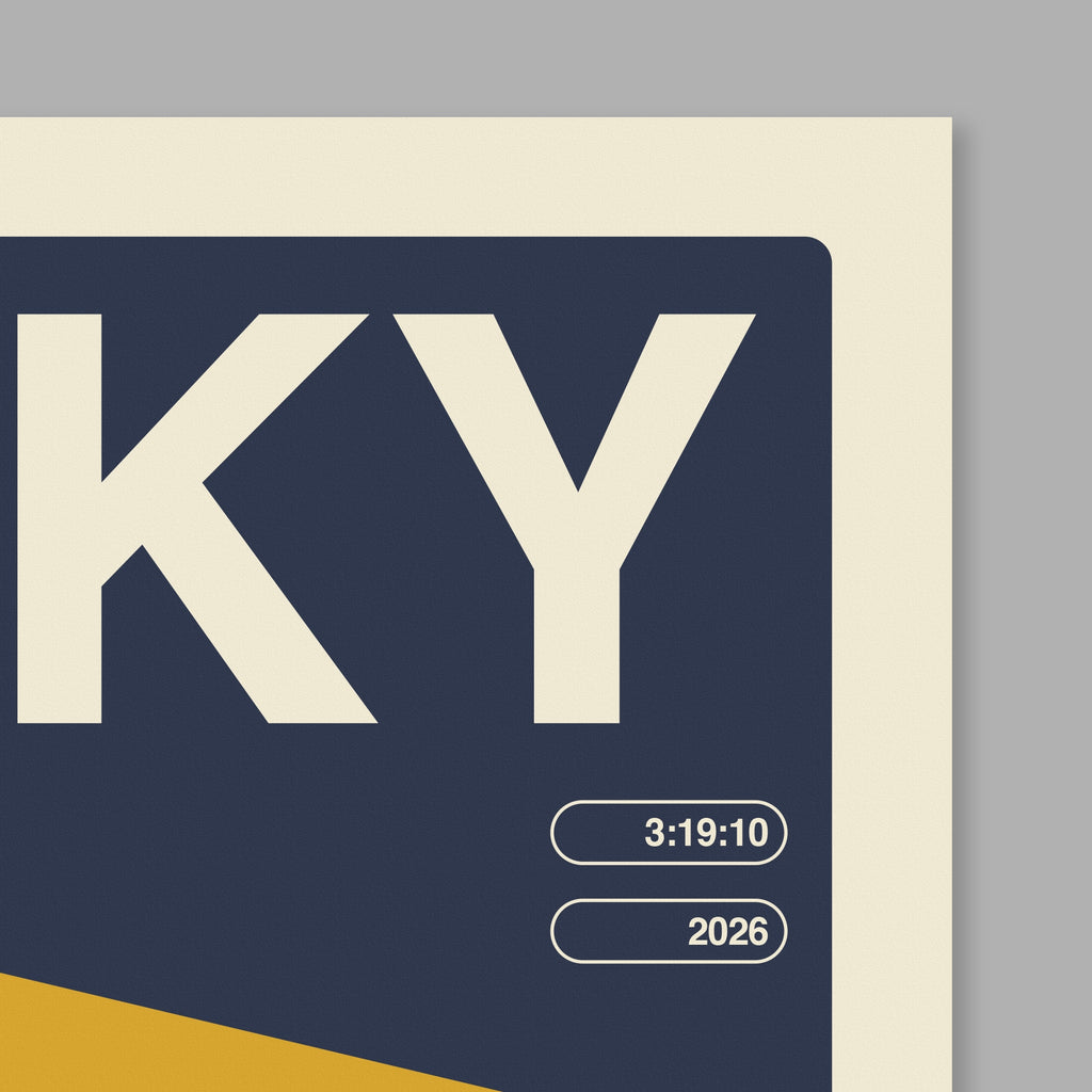 Personalized Tokyo World Major Race Poster