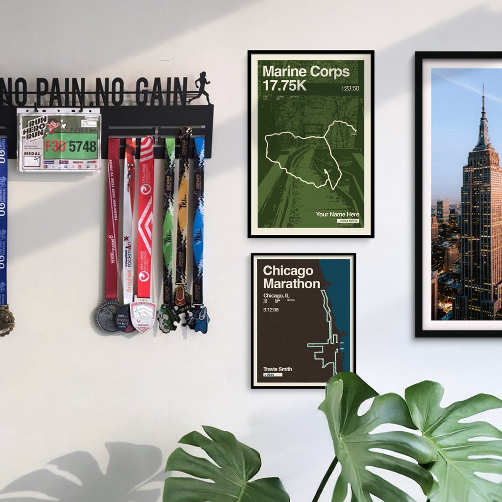 Marine Corps 17.75k Personalized Race Print