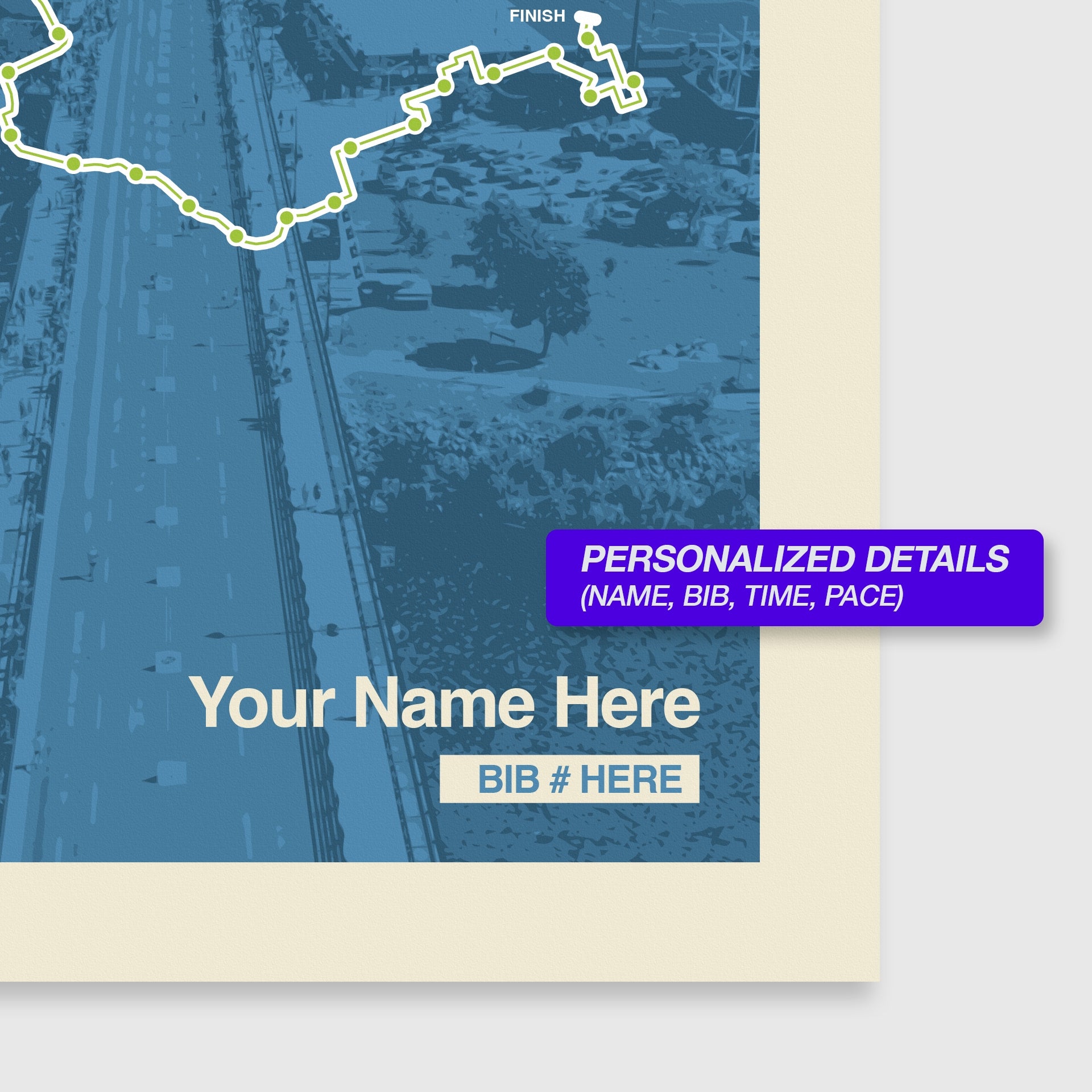 Missoula Marathon Personalized Race Print