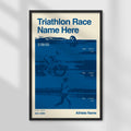 Personalized Triathlon Print