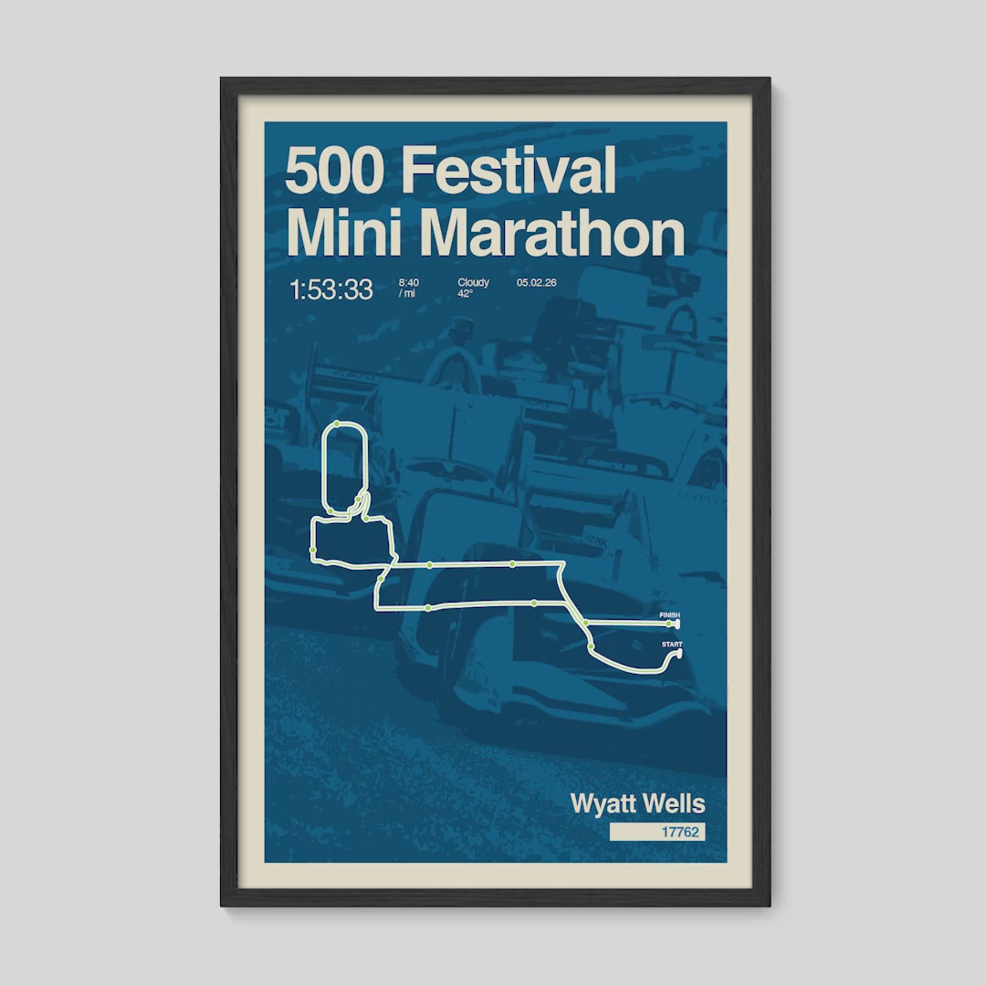 Custom Trackstar Print (Any Race)